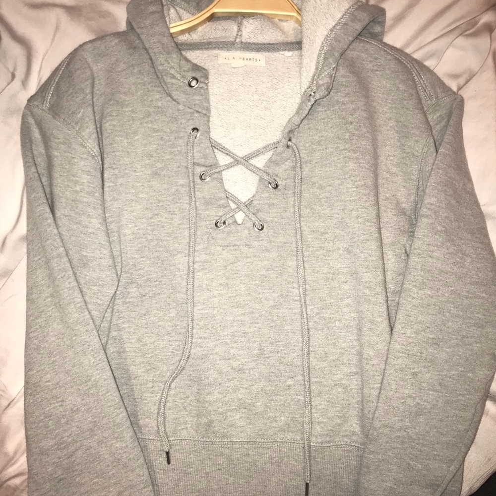 Lace Up Pacsun Hoodie